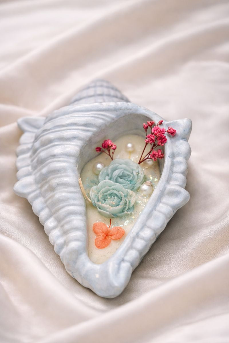 Broomoon Seashell Bloom Candle