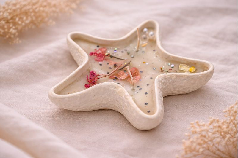 ⭐ Starfish Artisan Candle – Coastal Luxury Collection