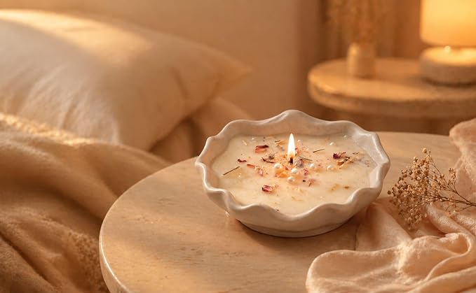 Broomoon Pearl Whisper Candle