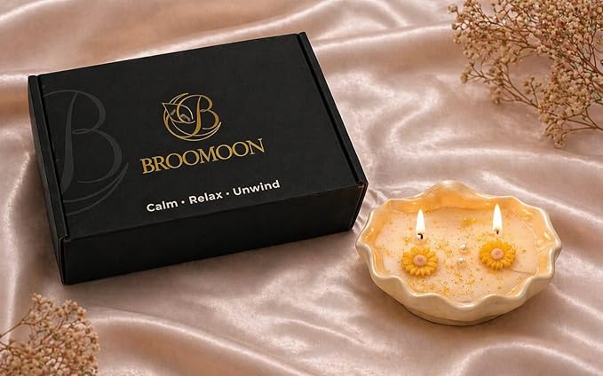 Broomoon Floral Glow Luxury Candle