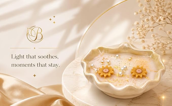 Broomoon Floral Glow Luxury Candle