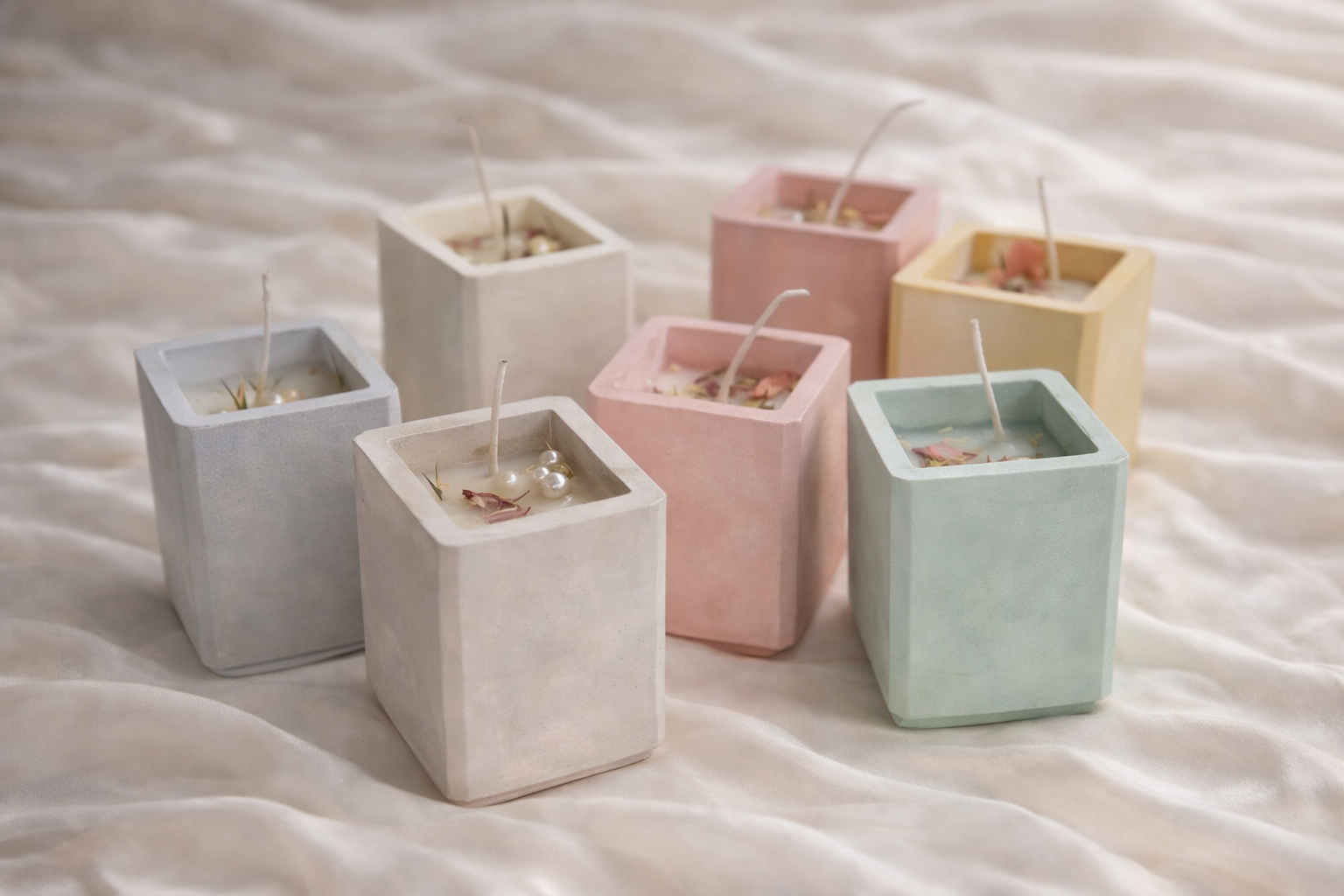 Broomoon Aura Block Candle