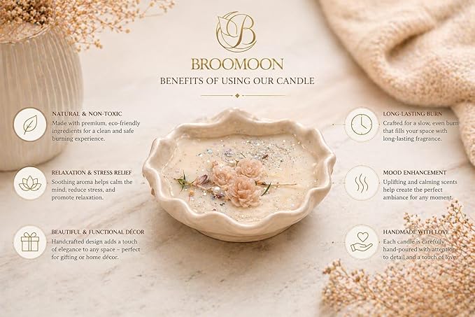 Broomoon Soft Blossom Candle