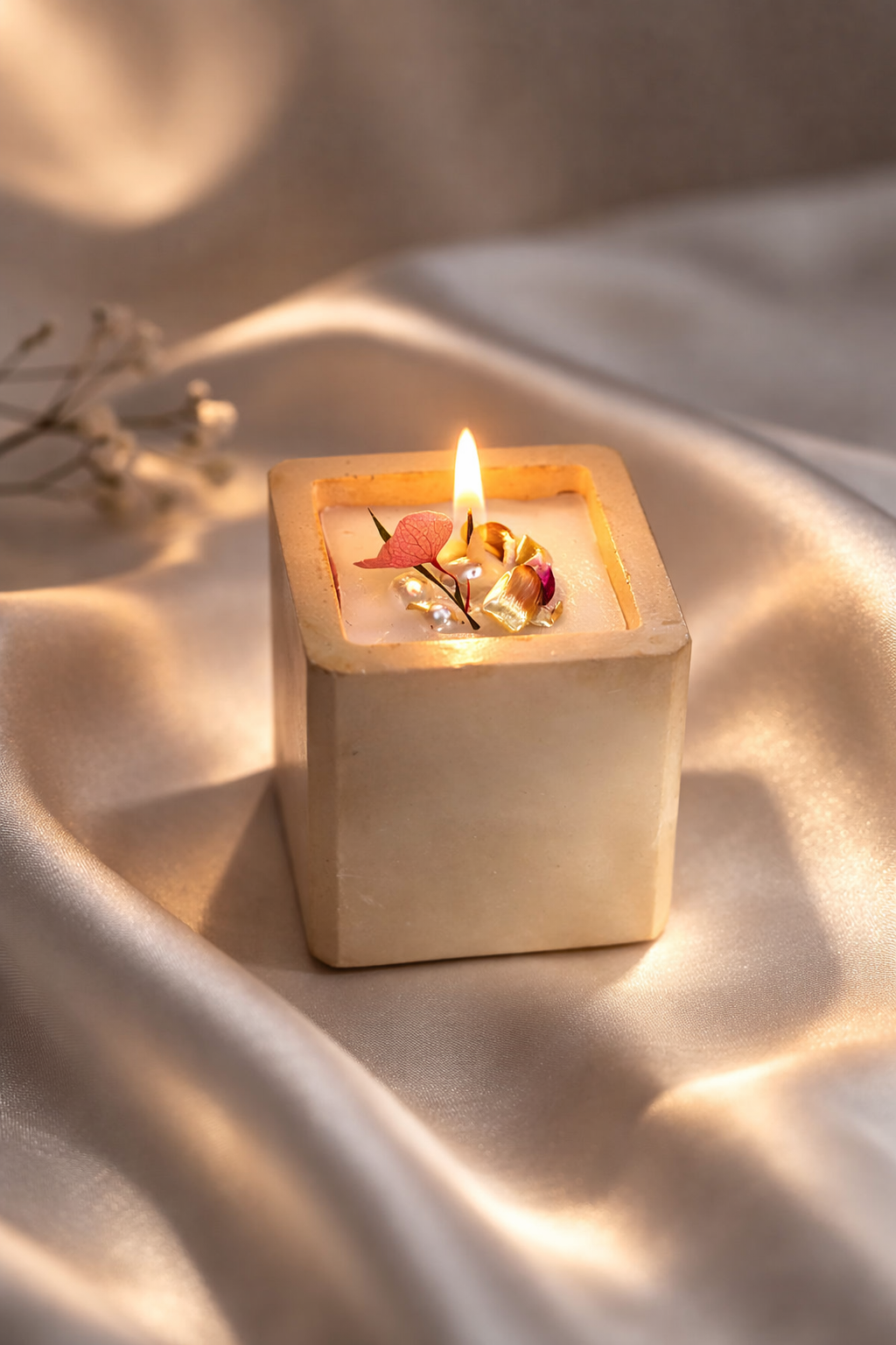 Broomoon Aura Block Candle