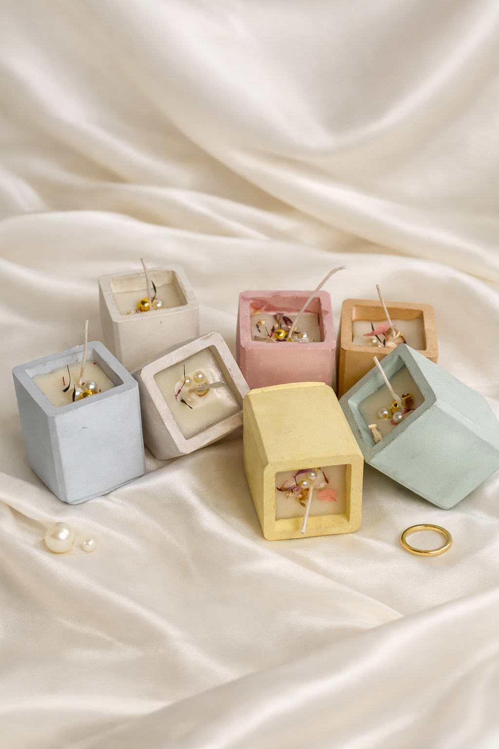 Broomoon Aura Block Candle