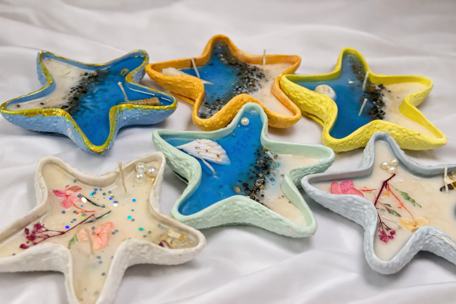 ⭐ Starfish Artisan Candle – Coastal Luxury Collection