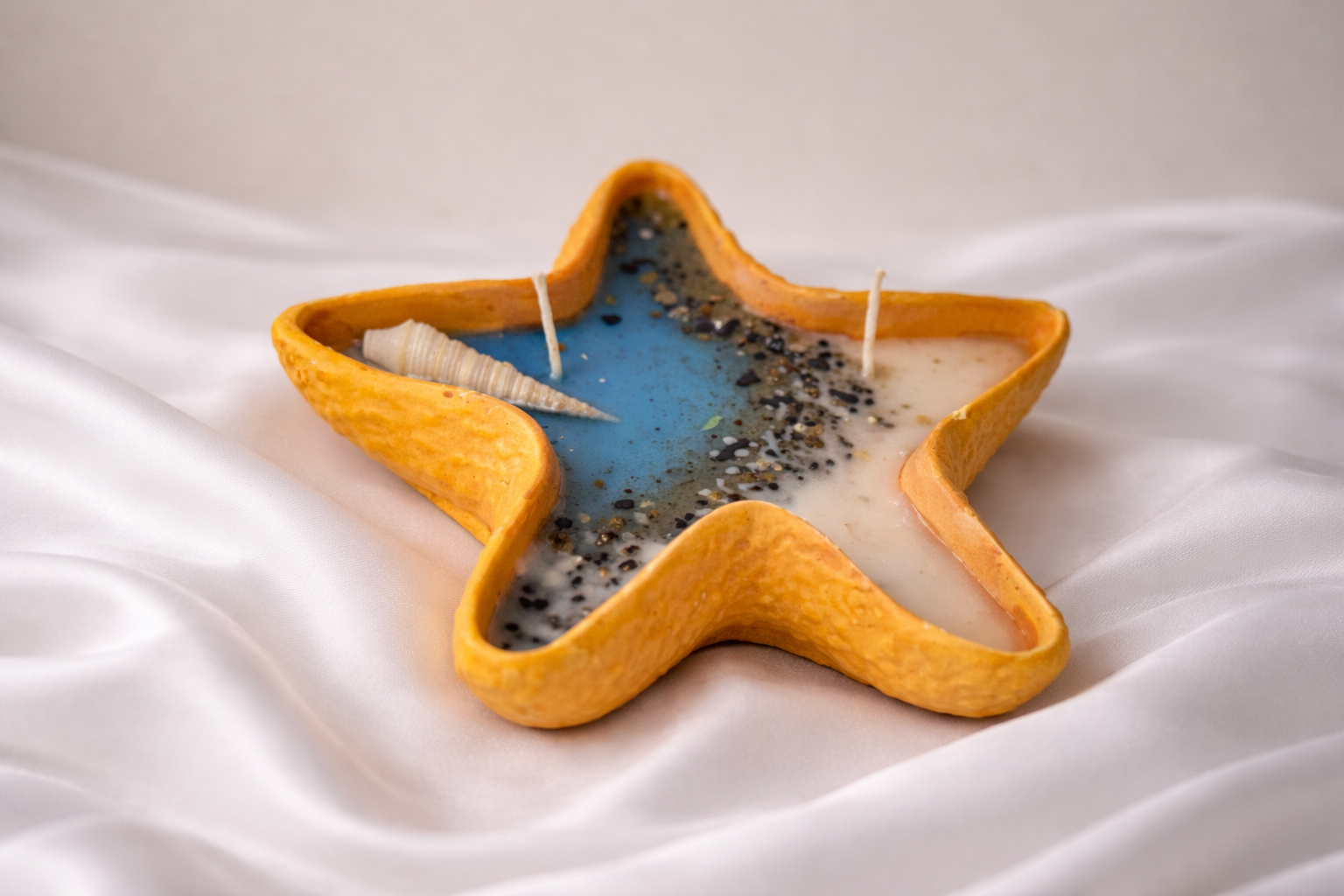 ⭐ Starfish Artisan Candle – Coastal Luxury Collection