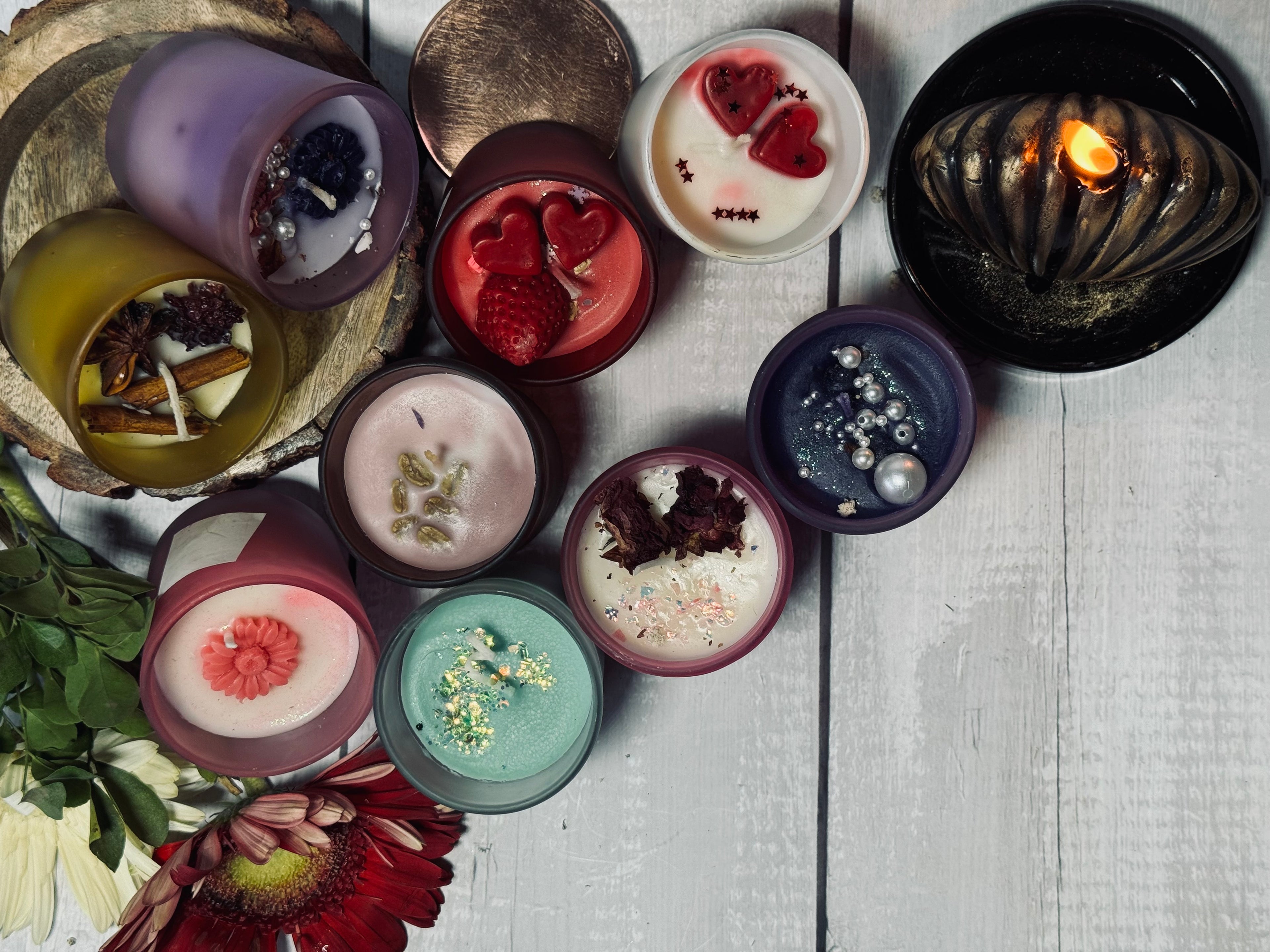 Premium Decorative Scented Jar Candle Collection – Handmade Soy Wax Aroma Candles for Home Décor & Gifting