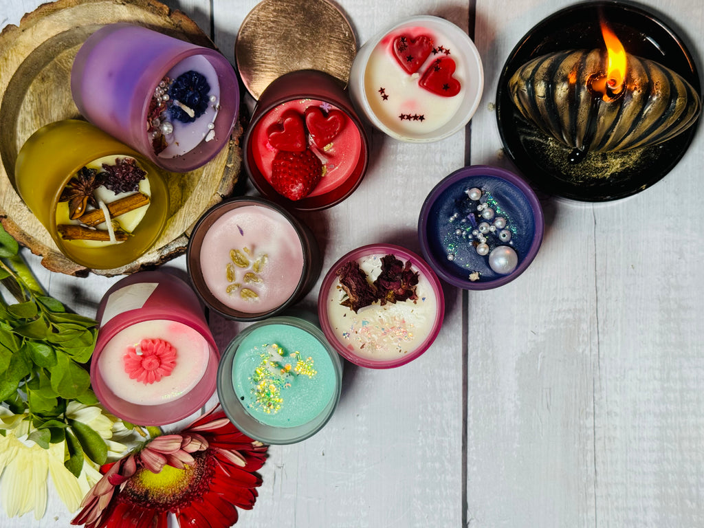 Premium Decorative Scented Jar Candle Collection – Handmade Soy Wax Aroma Candles for Home Décor & Gifting