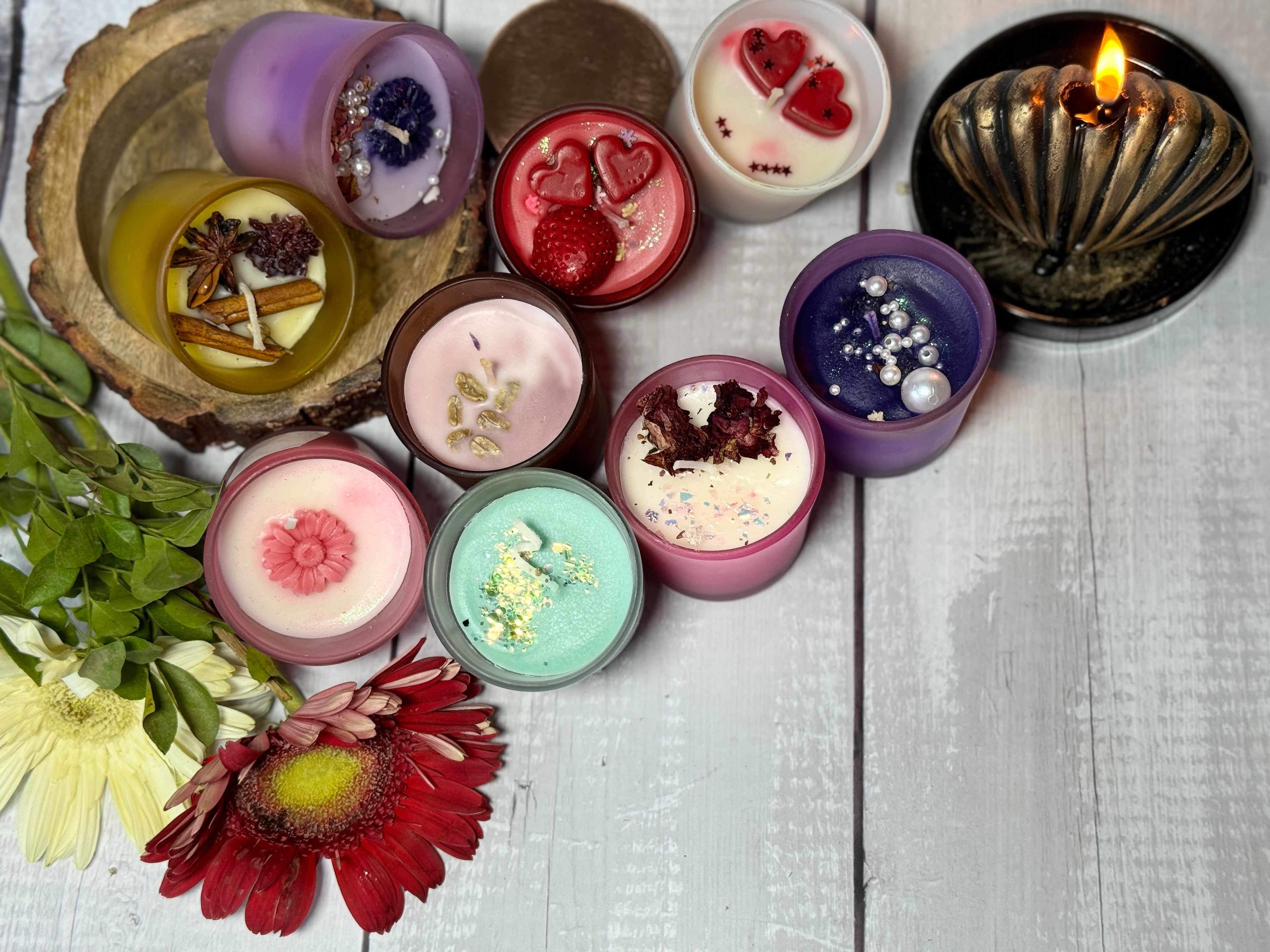 Premium Decorative Scented Jar Candle Collection – Handmade Soy Wax Aroma Candles for Home Décor & Gifting
