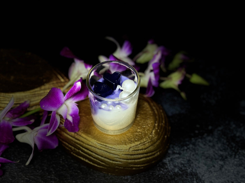 Luxury Mini Glass Jar Candles – Handcrafted Scented Decorative Votive Set