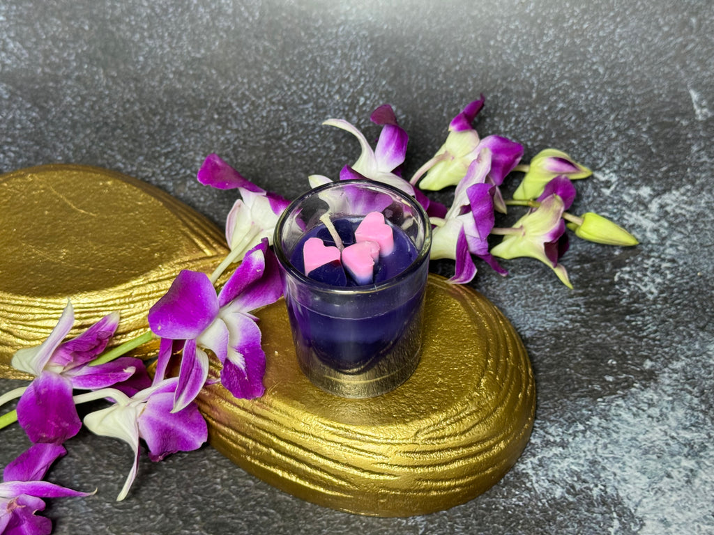 Luxury Mini Glass Jar Candles – Handcrafted Scented Decorative Votive Set