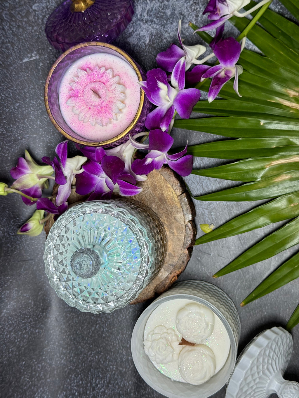 Luxury Crystal Jar Scented Candles with Lid – Premium Decorative Glass Candle Collection