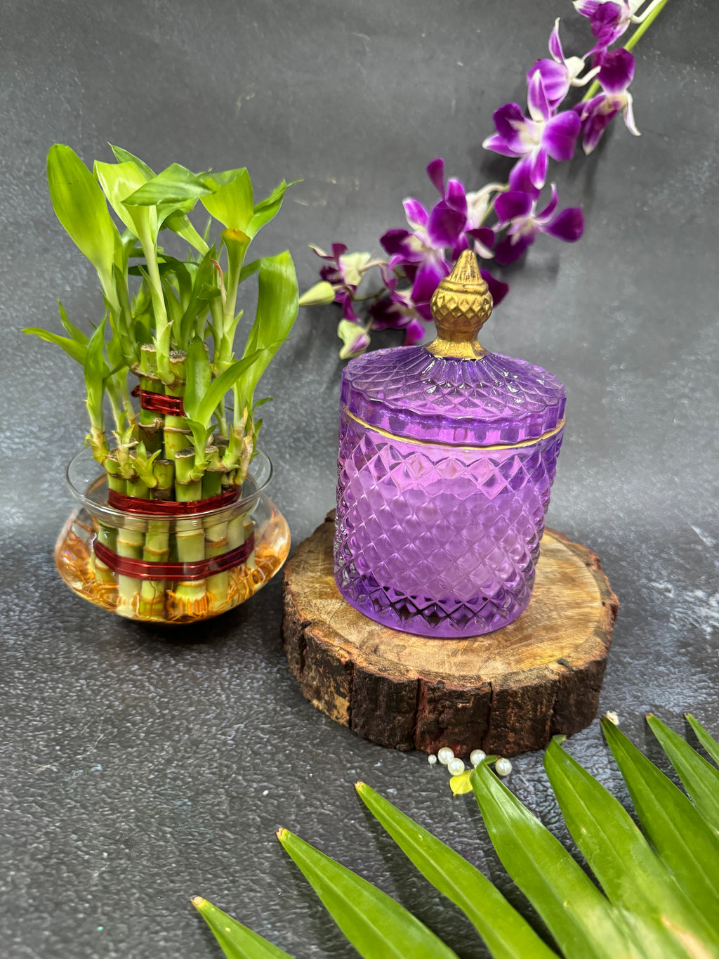 Luxury Crystal Jar Scented Candles with Lid – Premium Decorative Glass Candle Collection
