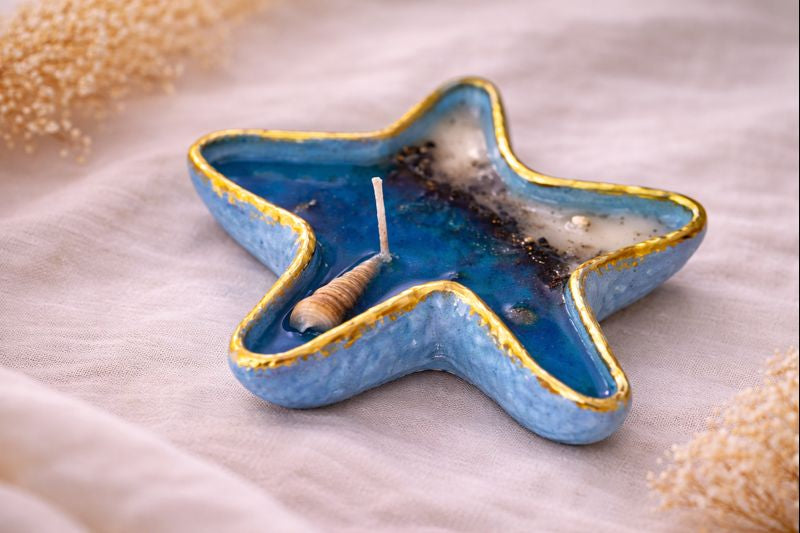 ⭐ Starfish Artisan Candle – Coastal Luxury Collection
