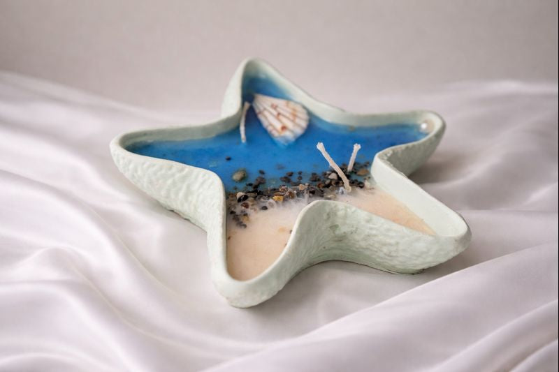 ⭐ Starfish Artisan Candle – Coastal Luxury Collection