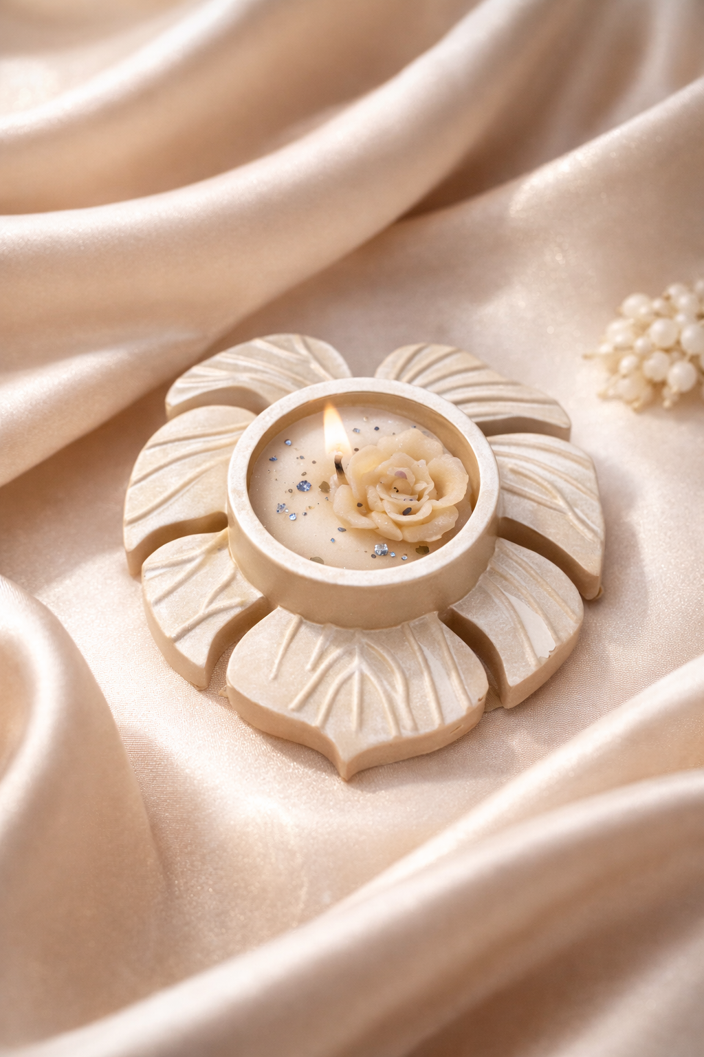 BROOMOON Petal Dream Tealight Candle