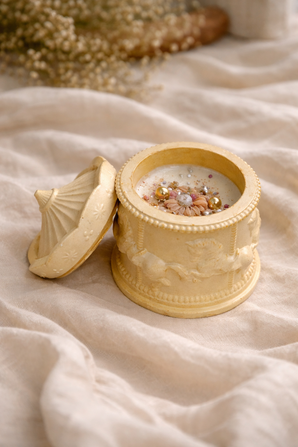 🦄 Broomoon Unicorn Royale Jar – Luxury Decorative Candle