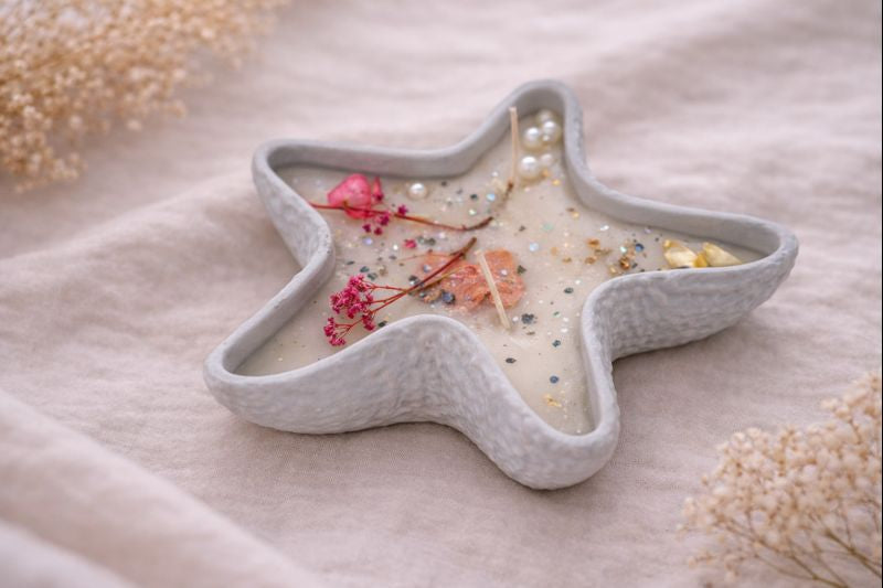 ⭐ Starfish Artisan Candle – Coastal Luxury Collection