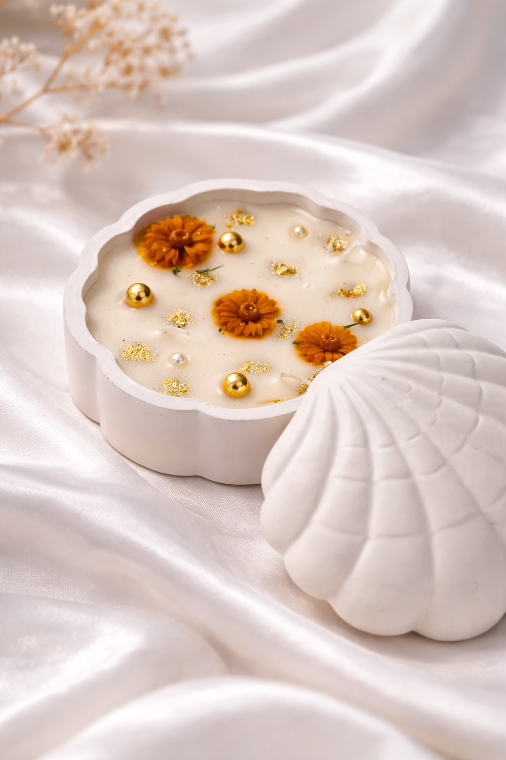 Broomoon Pearl Tide Candle