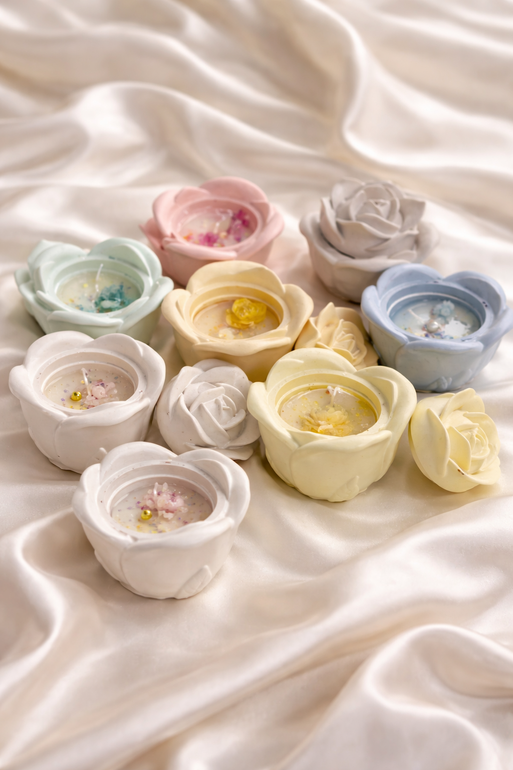 Broomoon Rose Harmony Candle Collection